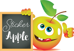 Sticker Apple