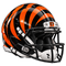 Bengals Striped Helmet - Cincinnati Bengals NFL Sticker - waterproof vinyl decal