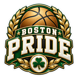 Celtics Boston Pride Crest - Boston Celtics NBA Sticker - waterproof vinyl decal