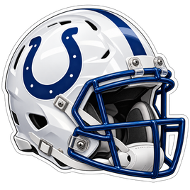Colts Helmet - Indianapolis Colts NFL Sticker - waterproof vinyl decal