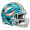 Dolphins Aqua Helmet - Miami Dolphins NFL Sticker - waterproof vinyl decal