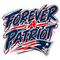 Forever A Patriot - New England Patriots NFL Sticker - waterproof vinyl decal