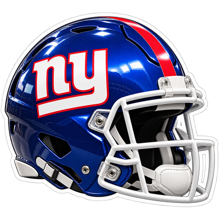 Giants Royal Blue Helmet - New York Giants NFL Sticker - waterproof vinyl decal
