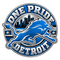 One Pride Detroit - Detroit Lions NFL Sticker - waterproof vinyl decal