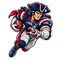 Patriot Running Back - New England Patriots NFL Sticker - waterproof vinyl decal