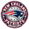 Est. 1960 Badge - New England Patriots NFL Sticker - waterproof vinyl decal