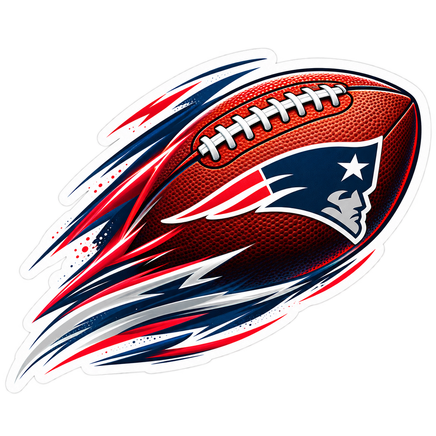 Patriots Football - New England Patriots NFL Sticker - waterproof vinyl decal