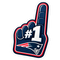 #1 Foam Finger - New England Patriots NFL Sticker - waterproof vinyl decal