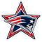 Patriots Star Logo - New England Patriots NFL Sticker - waterproof vinyl decal