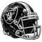 Raiders Black Helmet - Las Vegas Raiders NFL Sticker - waterproof vinyl decal
