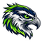 Seahawk Head - Seattle Seahawks NFL Sticker - waterproof vinyl decal