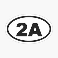 
              2nd Amendment Sticker - waterproof vinyl decal
            
