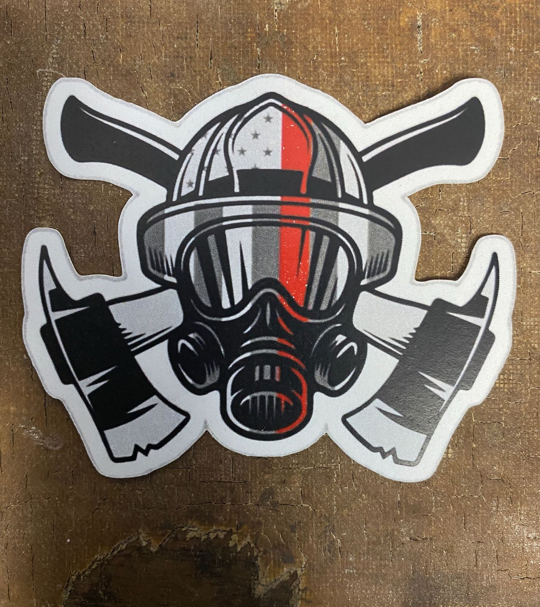 Fire Fighter Sticker| Sticker Apple