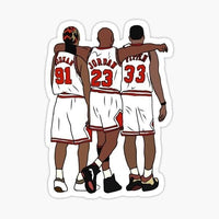 
              Jordan, Rodman, & Scottie Sticker
            