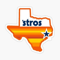 
              Texas Astros State Sticker
            