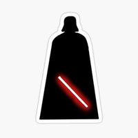 
              Vader Stars Wars Sticker
            
