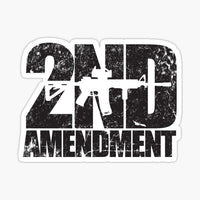 
              2nd Amendment Rifle - Sticker
            