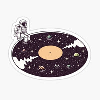 
              Cosmic Record Sticker
            