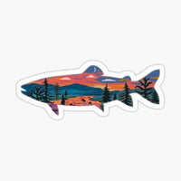 
              Mountain Trout - Sticker
            