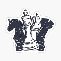 
              Chess Pieces - Sticker Apple
            