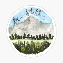 Be Still - Sticker Apple