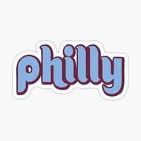 
              Philly - Sticker Apple- MLB Baseball
            