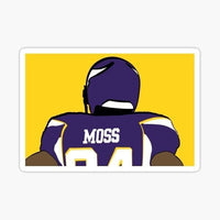 
              Randy Moss - Minnesota Vikings - Sticker Apple
            