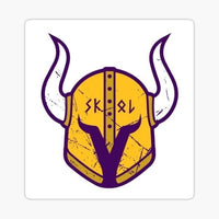 
              SKOL Helmet - Minnesota Vikings - Sticker Apple
            
