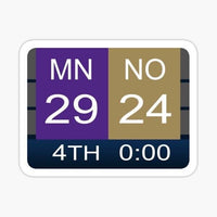 
              Miracle in MN- Minnesota Vikings - Sticker Apple
            
