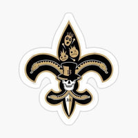 
              Saints Voo Doo - New Orleans Saints - Sticker Apple
            
