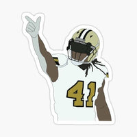 
              Alvin Kamara - New Orleans Saints - Sticker Apple
            