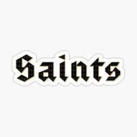 
              Saints Old School - New Orleans Saints - Sticker Apple
            