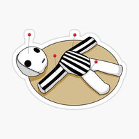 
              Who Dat Voodoo Referee - New Orleans Saints - Sticker Apple
            