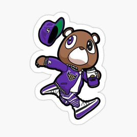Kanye West Dropout Bear - Baltimore Ravens - NFL Football