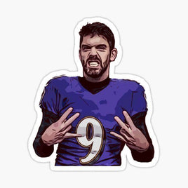 Tucker Throwin It Up - Baltimore Ravens - NFL Football