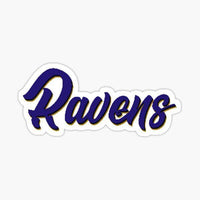 
              Ravens Logo Nice- Baltimore Ravens - NFL Football
            