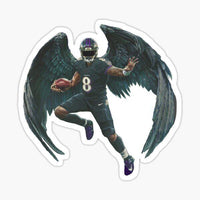 
              Raven Angel #8 - Baltimore Ravens - NFL Football
            