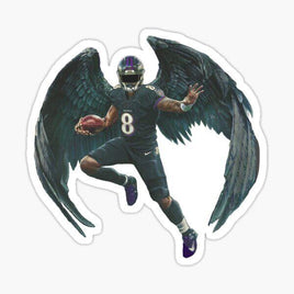 Raven Angel #8 - Baltimore Ravens - NFL Football