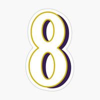 
              #8 Lamar Jackson - Baltimore Ravens - NFL Football
            
