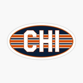 Chicago Bears Oval - Chicago Bears- NFL Football