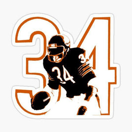 Walter Payton #34 - Chicago Bears- NFL Football