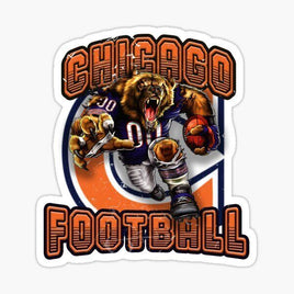 Chicago Football Monster- Chicago Bears- NFL Football