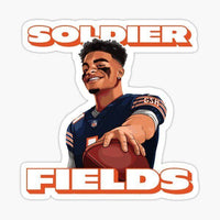 
              Soldier Fields - Justin Fields- Chicago Bears- NFL Football
            