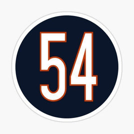 Brian Urlacher - Chicago Bears- NFL Football