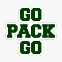 
              Go Pack Go - Green Bay Packers - NFL Football
            