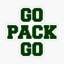 Go Pack Go - Green Bay Packers - NFL Football