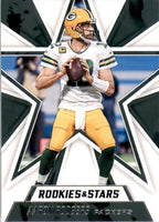
              Aaron Rodgers Card Sticker Vintage - Green Bay Packers - NFL Football
            