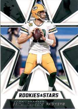 Aaron Rodgers Card Sticker Vintage - Green Bay Packers - NFL Football