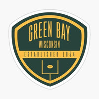
              Green Bay Vintage - Green Bay Packers - NFL Football - Sports Decal - Sticker
            