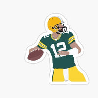
              Rodgers Pass - Green Bay Packers - NFL Football - Sports Decal - Sticker
            